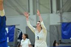 VB vs USCGA  Wheaton College Women's Volleyball vs U.S. Coast Guard Academy. - Photo by Keith Nordstrom : Wheaton, Volleyball